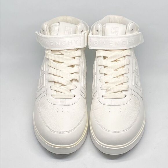 Givenchy G4 High Top Leather Sneakers size 42/us size 9 - Picture 2 of 14